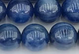 CKC795 15 inches 10mm round blue kyanite beads wholesale