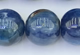 CKC803 15 inches 12mm round blue kyanite beads