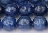 CKC806 15 inches 8mm round blue kyanite beads