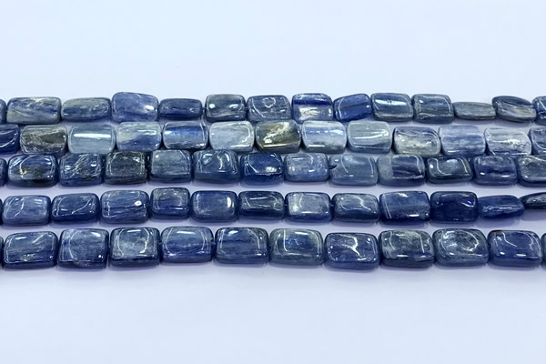 CKC815 15 inches 8*12mm - 9*14mm rectangle blue kyanite beads