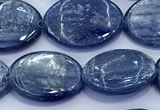 CKC829 15 inches 13*18mm - 15*20mm oval blue kyanite beads