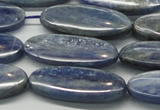 CKC95 15.5 inches 13*30mm oval natural kyanite gemstone beads