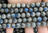 CKJ423 15.5 inches 8mm round k2 jasper beads wholesale