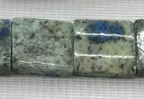 CKJ445 15.5 inches 12*15mm - 14*17mm rectangle natural k2 jasper beads