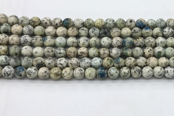 CKJ453 15.5 inches 6mm round natural k2 jasper beads wholesale