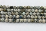 CKJ454 15.5 inches 8mm round natural k2 jasper beads wholesale