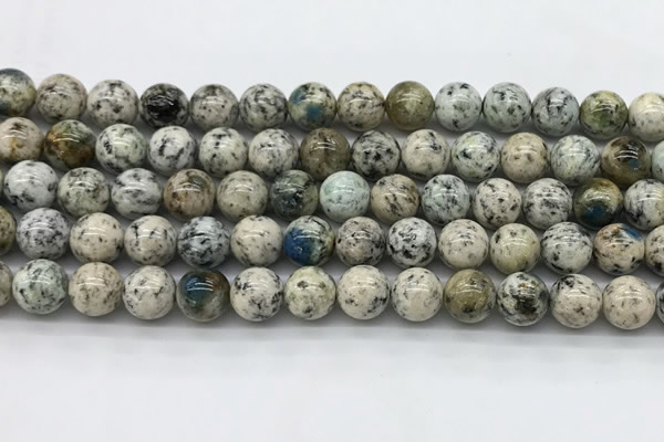 CKJ454 15.5 inches 8mm round natural k2 jasper beads wholesale