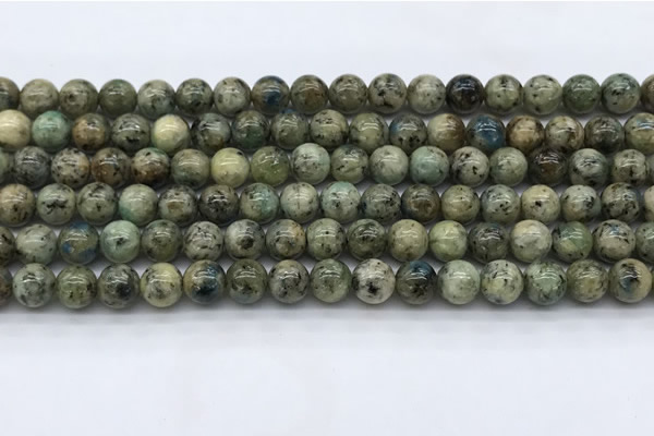 CKJ463 15.5 inches 6mm round natural k2 jasper beads wholesale