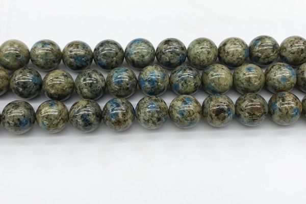 CKJ478 15.5 inches 14mm round natural k2 jasper beads wholesale