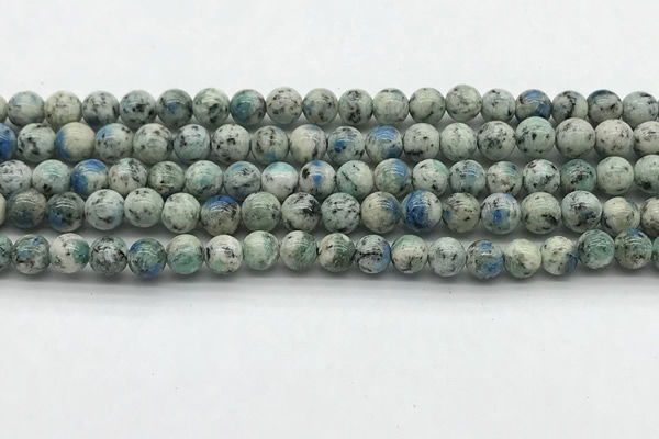 CKJ502 15.5 inches 6mm round natural k2 jasper gemstone beads