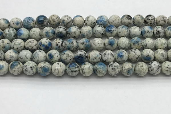 CKJ504 15.5 inches 8mm round natural k2 jasper gemstone beads