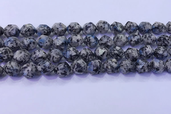 CKJ709 15.5 inches 12mm faceted nuggets imitation k2 jasper beads