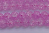 CKQ301 15.5 inches 6mm round dyed crackle quartz beads wholesale