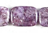 CKU11 15 inches 18*25mm rectangle purple kunzite beads wholesale