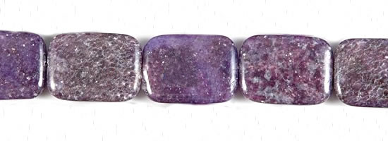 CKU12 15 inches 22*30mm rectangle purple kunzite beads wholesale