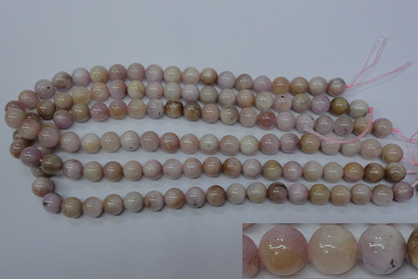 CKU203 15.5 inches 8mm round pink kunzite beads wholesale