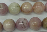 CKU207 15.5 inches 14mm round pink kunzite beads wholesale