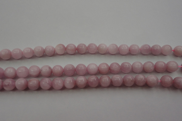 CKU252 15.5 inches 7mm round pink kunzite beads wholesale