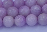 CKU263 15.5 inches 10mm round natural pink kunzite beads