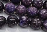 CKU30 15.5 inches 14mm round purple kunzite beads wholesale