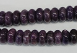 CKU32 15.5 inches 6*10mm rondelle purple kunzite beads wholesale