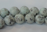 CKW03 15.5 inches 10mm round kiwi jasper gemstone beads