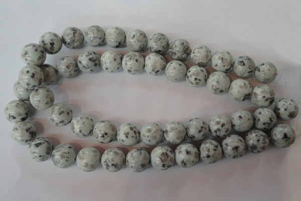 CKW06 15.5 inches 16mm round kiwi jasper gemstone beads