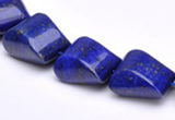 CLA30 14*18mm deep blue dyed lapis lazuli gemstone beads