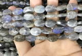 CLB1042 15.5 inches 10*14mm faceted oval labradorite beads wholesale