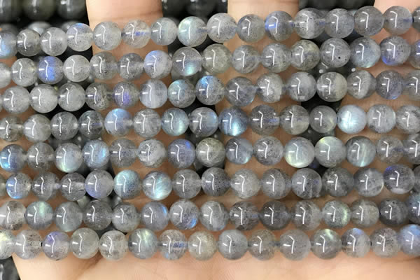 CLB1057 15.5 inches 6mm round labradorite gemstone beads