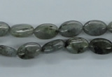 CLB111 15.5 inches 8*12mm oval labradorite gemstone beads wholesale