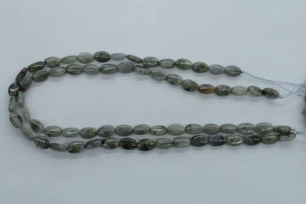 CLB111 15.5 inches 8*12mm oval labradorite gemstone beads wholesale