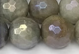 CLB1123 15 inches 12mm faceted round AB-color labradorite beads