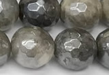 CLB1128 15 inches 12mm faceted round AB-color labradorite beads