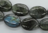 CLB114 15.5 inches 15*20mm oval labradorite gemstone beads wholesale