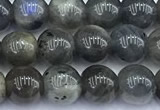 CLB1147 15 inches 6mm round labradorite gemstone beads