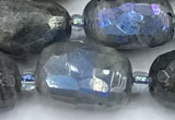 CLB1156 15 inches 12*16mm - 14*22mm faceted nuggets AB-color labradorite beads