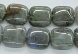 CLB116 15.5 inches 16*16mm square labradorite gemstone beads wholesale