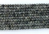 CLB1200 15.5 inches 4mm round black labradorite gemstone beads