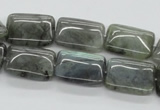 CLB122 15.5 inches 13*18mm rectangle labradorite gemstone beads wholesale