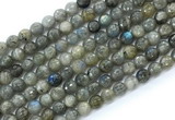 CLB1231 15.5 inches 6mm faceted round labradorite gemstone beads