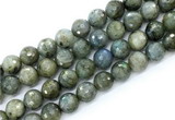 CLB1234 15.5 inches 12mm faceted round labradorite gemstone beads