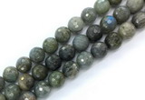 CLB1235 15.5 inches 14mm faceted round labradorite gemstone beads