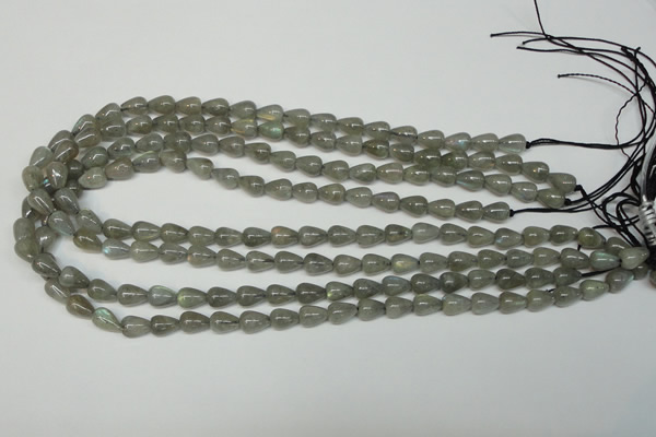 CLB152 15.5 inches 7*9mm teardrop labradorite gemstone beads