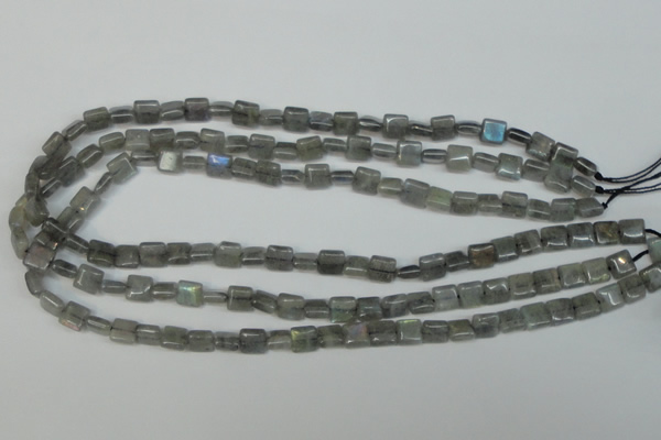 CLB161 15.5 inches 8*8mm square labradorite gemstone beads