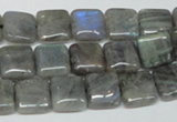 CLB162 15.5 inches 10*10mm square labradorite gemstone beads