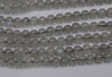 CLB18 15.5 inches 4mm round labradorite gemstone beads wholesale