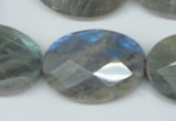 CLB189 15.5 inches 22*30mm faceted oval labradorite beads