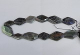 CLB220 15.5 inches 18*25mm - 25*35mm freeform labradorite beads