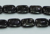 CLB309 15.5 inches 10*14mm rectangle black labradorite gemstone beads